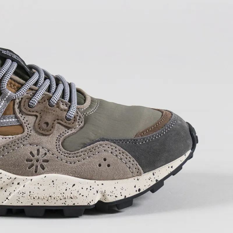 Flower Mountain Yamano 3 Shoes Grey Onion Suede Nylon-5