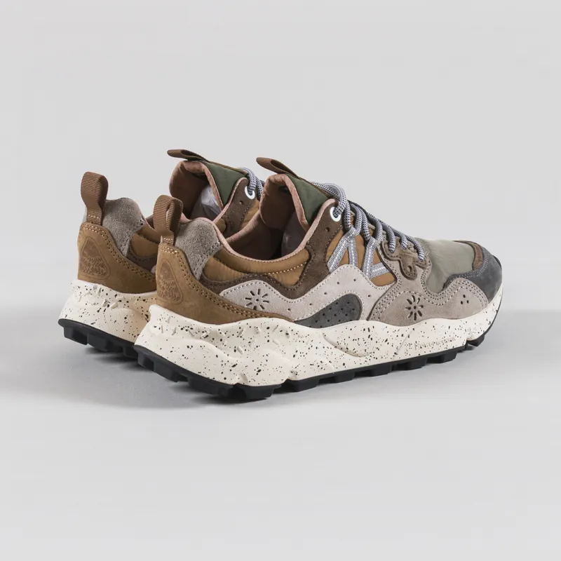 Flower Mountain Yamano 3 Shoes Grey Onion Suede Nylon-1