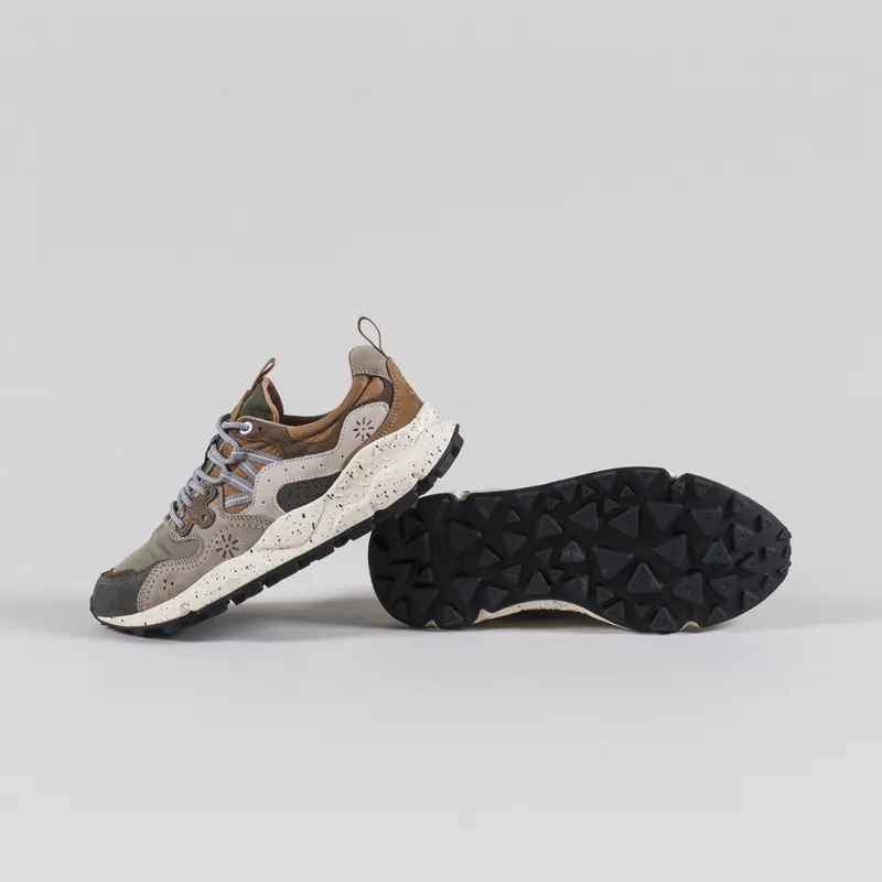 Flower Mountain Yamano 3 Shoes Grey Onion Suede Nylon-3