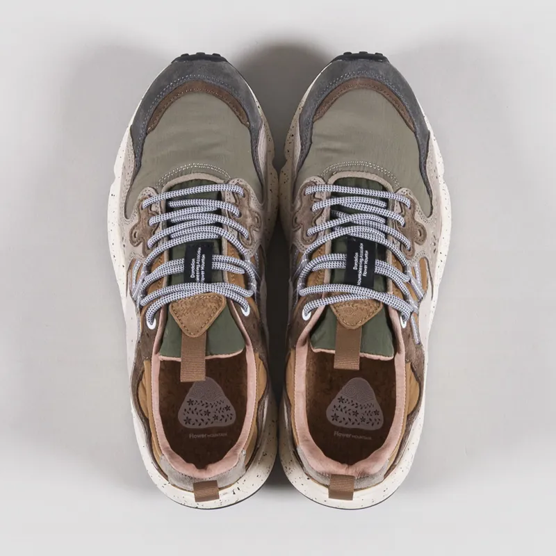 Flower Mountain Yamano 3 Shoes Grey Onion Suede Nylon-6