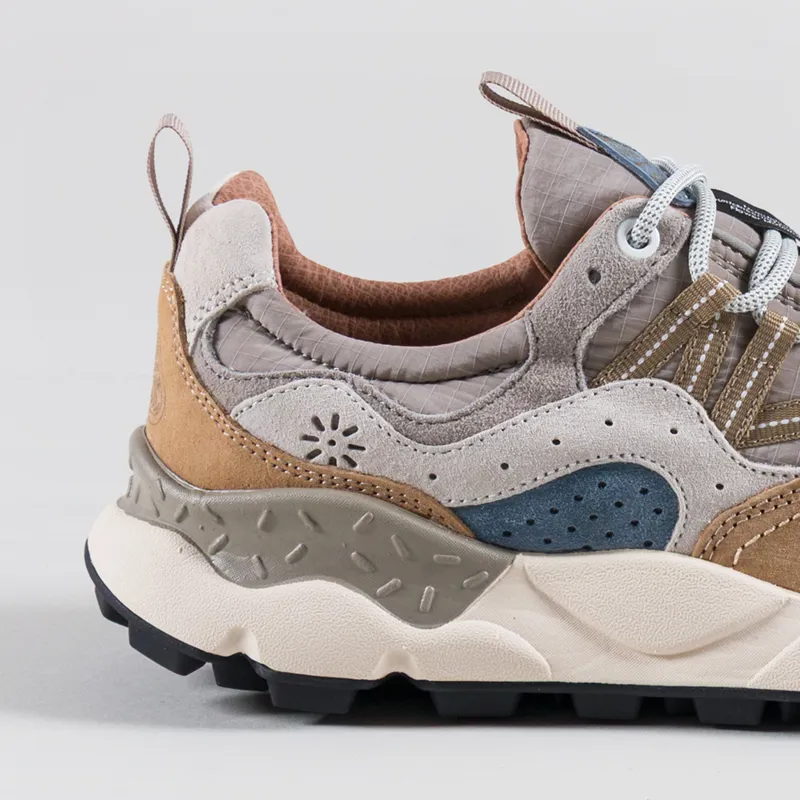 Flower Mountain Yamano 3 Shoes Dark Grey Beige Nylon Ripstop-4