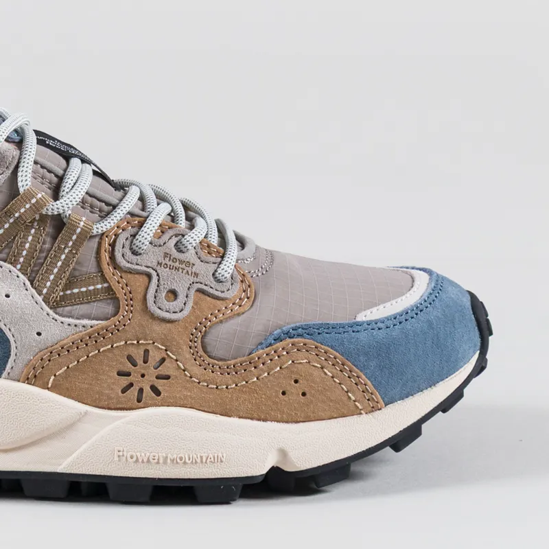 Flower Mountain Yamano 3 Shoes Dark Grey Beige Nylon Ripstop-5