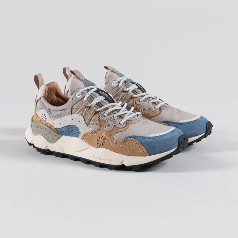 Flower Mountain Yamano 3 Shoes Dark Grey Beige Nylon Ripstop