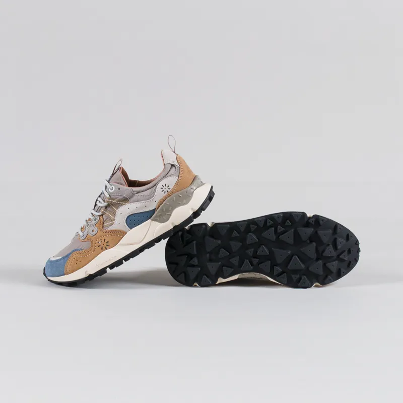 Flower Mountain Yamano 3 Shoes Dark Grey Beige Nylon Ripstop-3