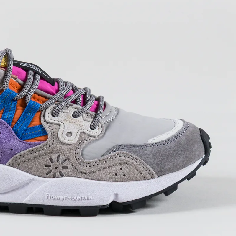 Flower Mountain Womens Yamano 3 Shoes Grey Light Grey Suede Nylon-5