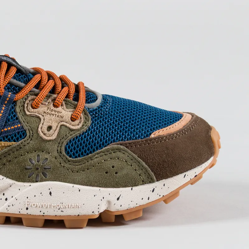 Flower Mountain Yamano 3 Shoe Dark Brown Stone Suede Rete-5