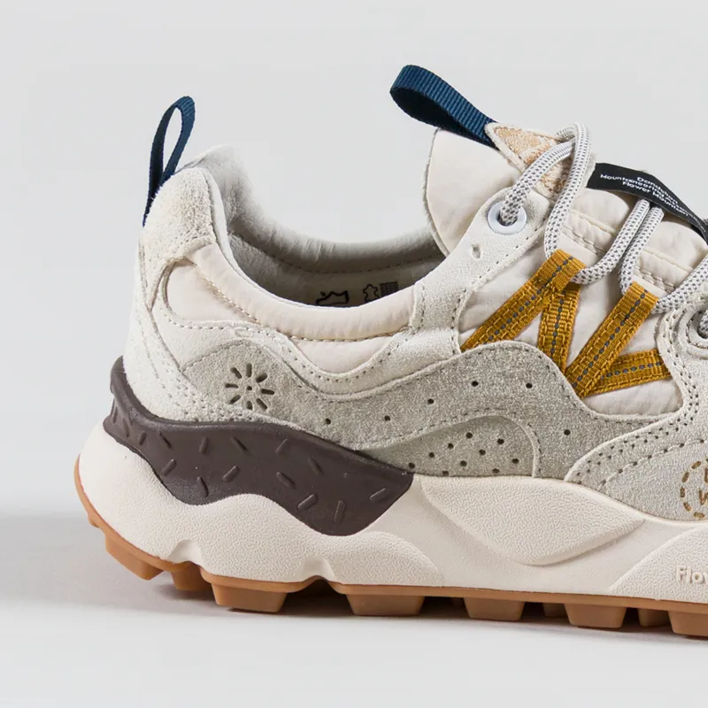 uu Flower Mountain x Universal Works Yamano 3 Shoe Ecru Light Brown