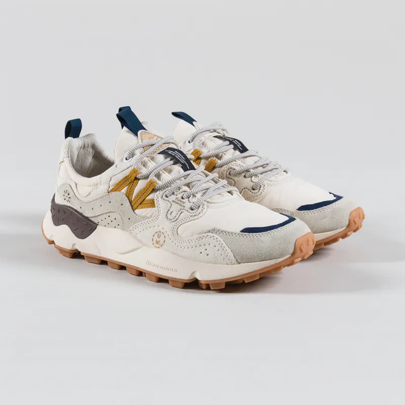 uu Flower Mountain x Universal Works Yamano 3 Shoe Ecru Light Brown