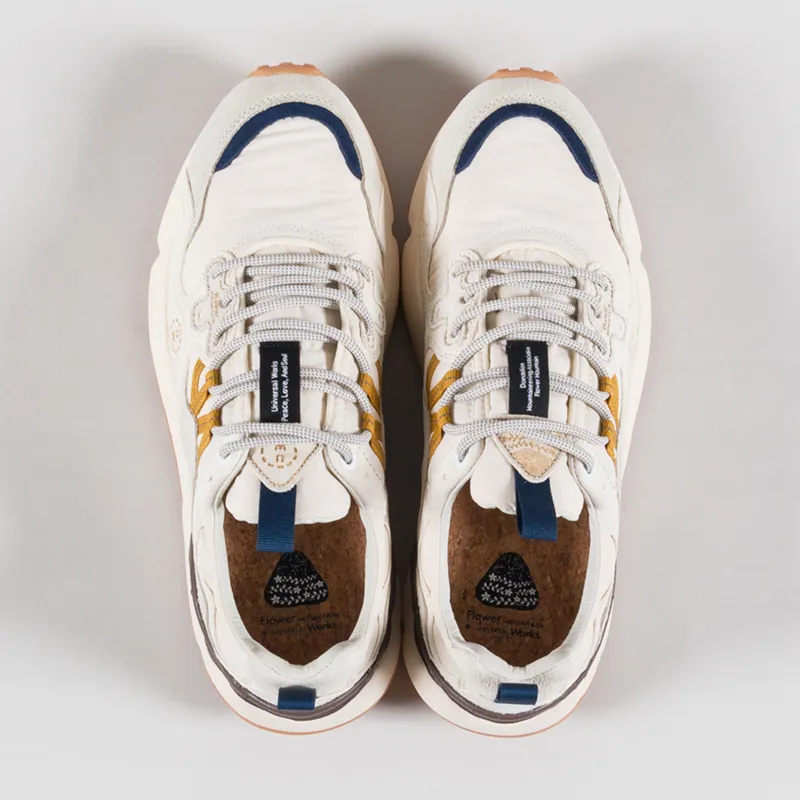 Flower Mountain x Universal Works Yamano 3 Shoe Ecru Light Brown