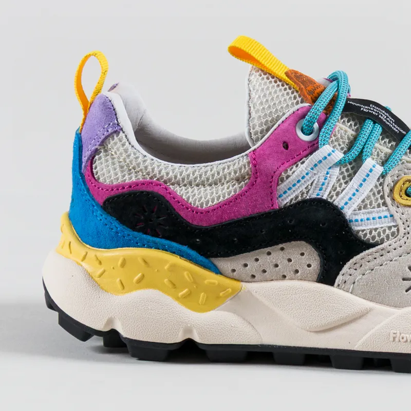 Flower Mountain Womens Yamano 3 Shoe Milk Beige Suede Rete-4