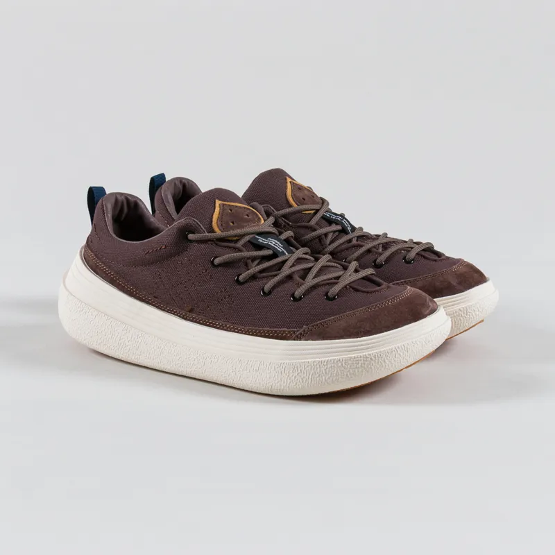 Flower Mountain x Universal Works Fami Shoes Brown Navy