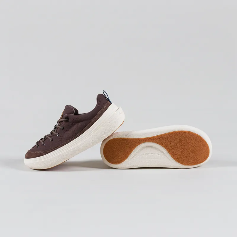 Flower Mountain x Universal Works Fami Shoes Brown Navy-3