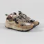 Flower Mountain Womens Yamano 3 Shoes Mud Light Brown Black Suede Woolen Knit