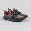 Flower Mountain Womens Yamano 3 Shoes Anthracite Dark Green Violet Suede Nylon Knit