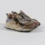 Flower Mountain Womens Kotetsu Shoes Anthracite Light Brown Suede Eco Fur