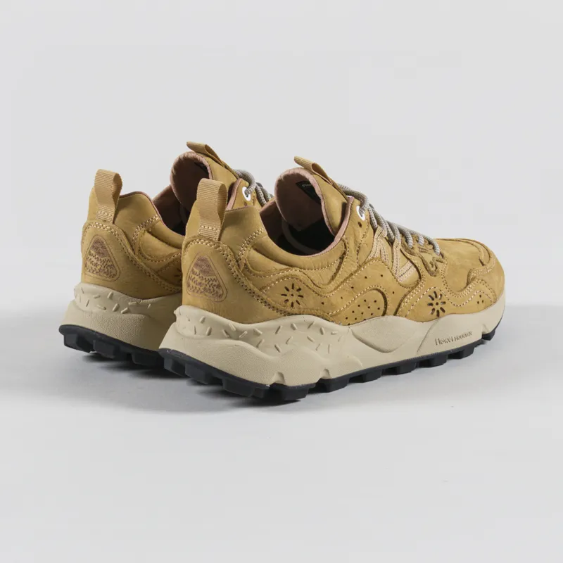 Flower Mountain Yamano 3 Shoe Light Mustard Soft Nabuck-1