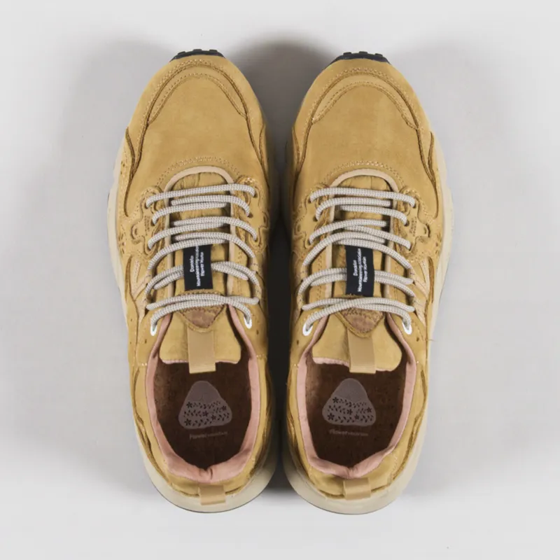 Flower Mountain Yamano 3 Shoe Light Mustard Soft Nabuck-6