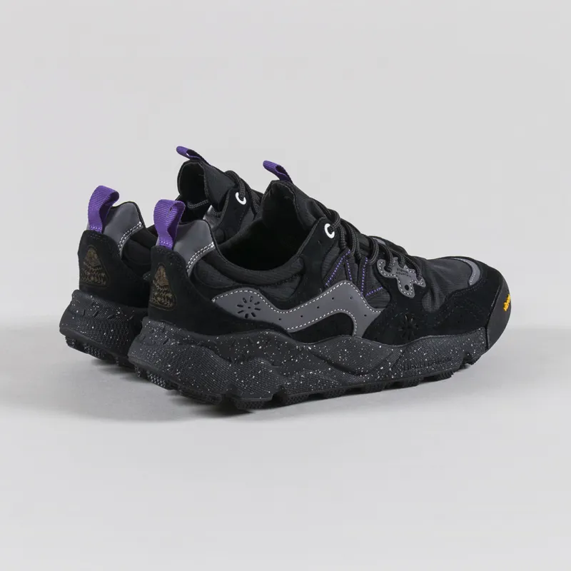 Flower Mountain Yamano 3 Perform Shoe Black Anthracite Suede-1