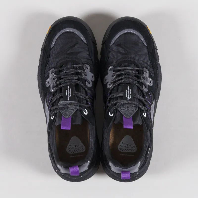 Flower Mountain Yamano 3 Perform Shoe Black Anthracite Suede-6