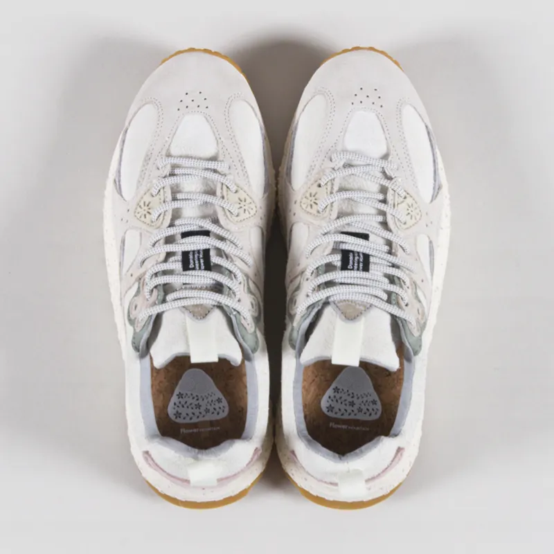 Flower Mountain Womens Wave Shoes White-6