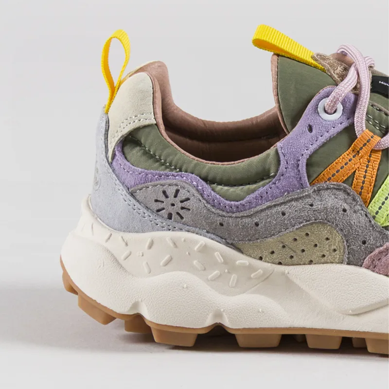 Flower Mountain Womens Yamano 3 Shoes Light Grey Cipria Suede Nylon-4