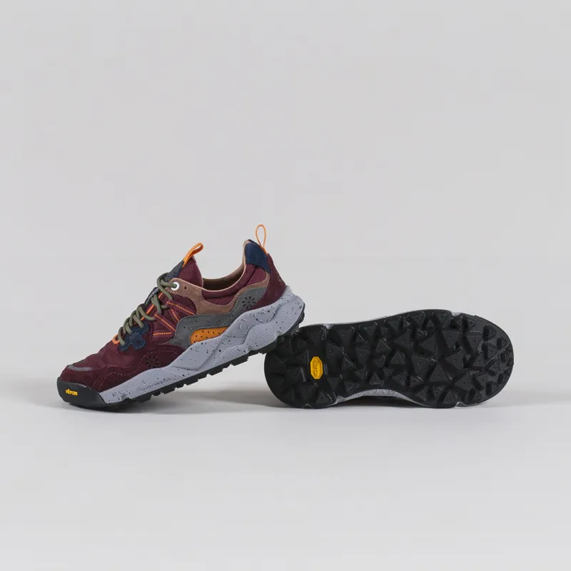 Flower Mountain Yamano 3 Perform Shoe Brown Orange Suede-3