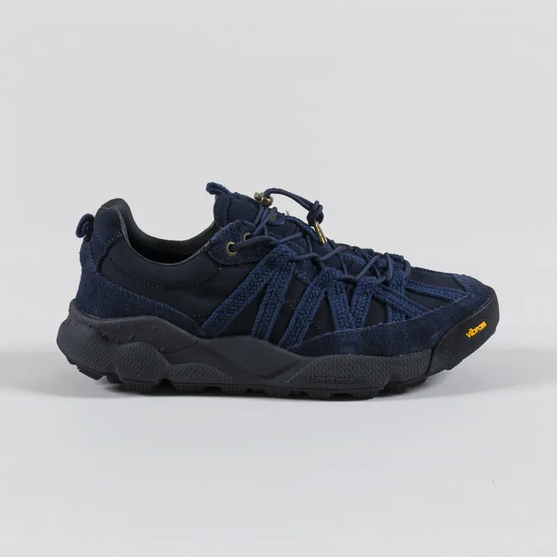 Flower Mountain x Nicholas Daley Iwano 2 Shoes Navy Waxed-2