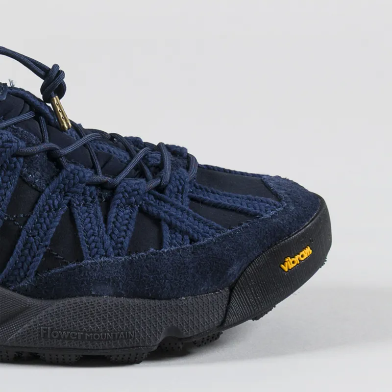 Flower Mountain x Nicholas Daley Iwano 2 Shoes Navy Waxed-5