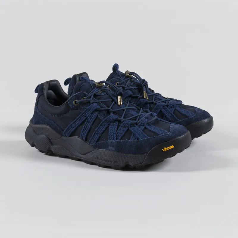 Flower Mountain x Nicholas Daley Iwano 2 Shoes Navy Waxed