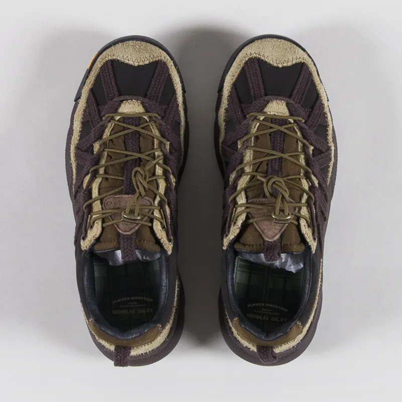 Flower Mountain x Nicholas Daley Iwano 2 Shoes Green Waxed-6