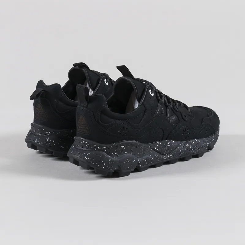 Flower Mountain Yamano 3 Shoe Deep Black Soft Nabuck-1