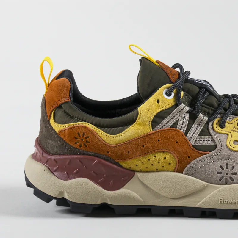 Flower Mountain Yamano 3 Shoes Grey Yellow-4