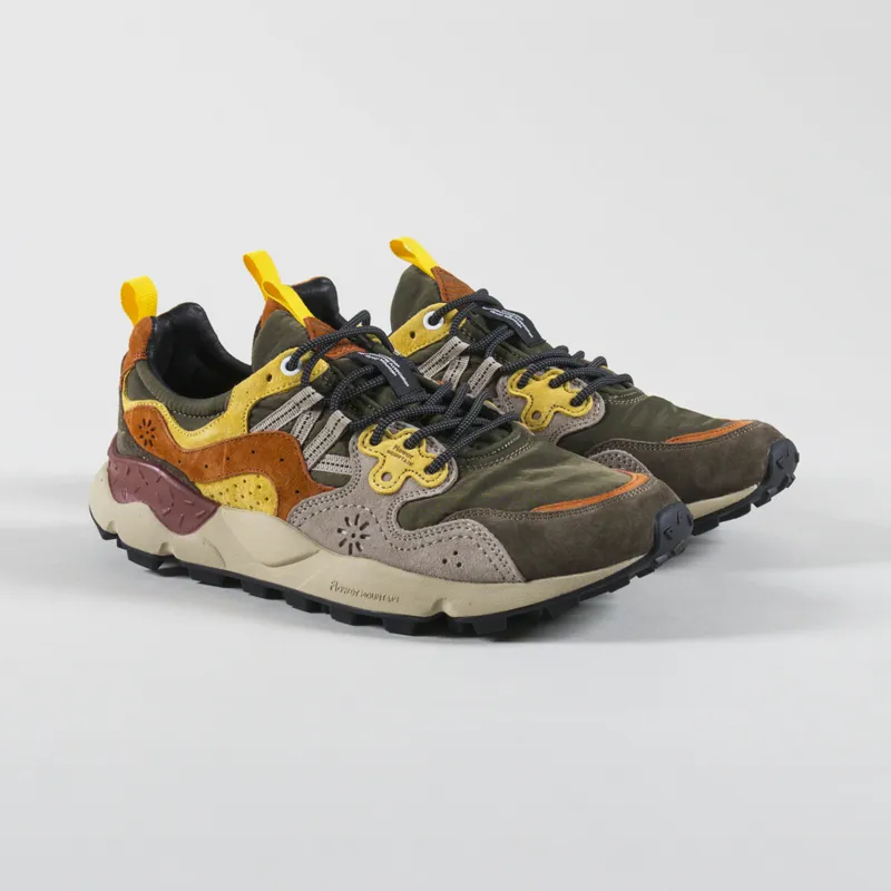 Flower Mountain Yamano 3 Shoes Grey Yellow