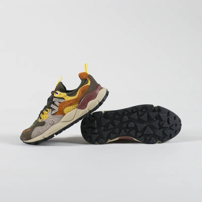 Flower Mountain Yamano 3 Shoes Grey Yellow-3
