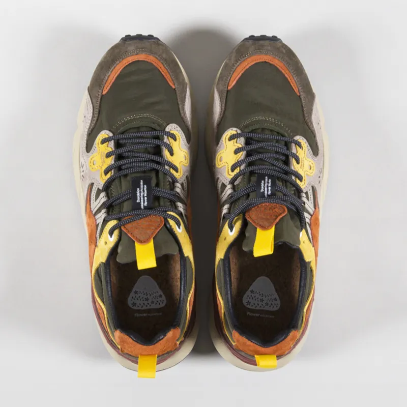 Flower Mountain Yamano 3 Shoes Grey Yellow-6