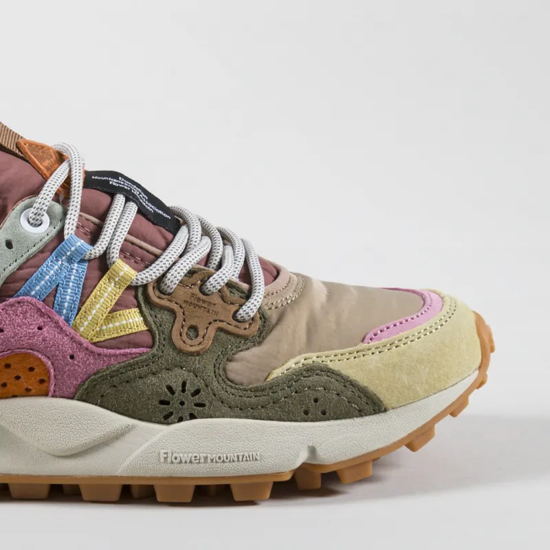 Flower Mountain Womens Yamano 3 Shoes Cream Taupe Militare-5