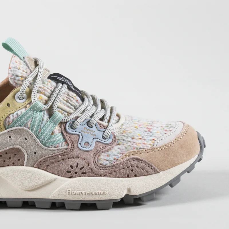 Flower Mountain Womens Yamano 3 Shoes Cream Bone Woolen Knit-5