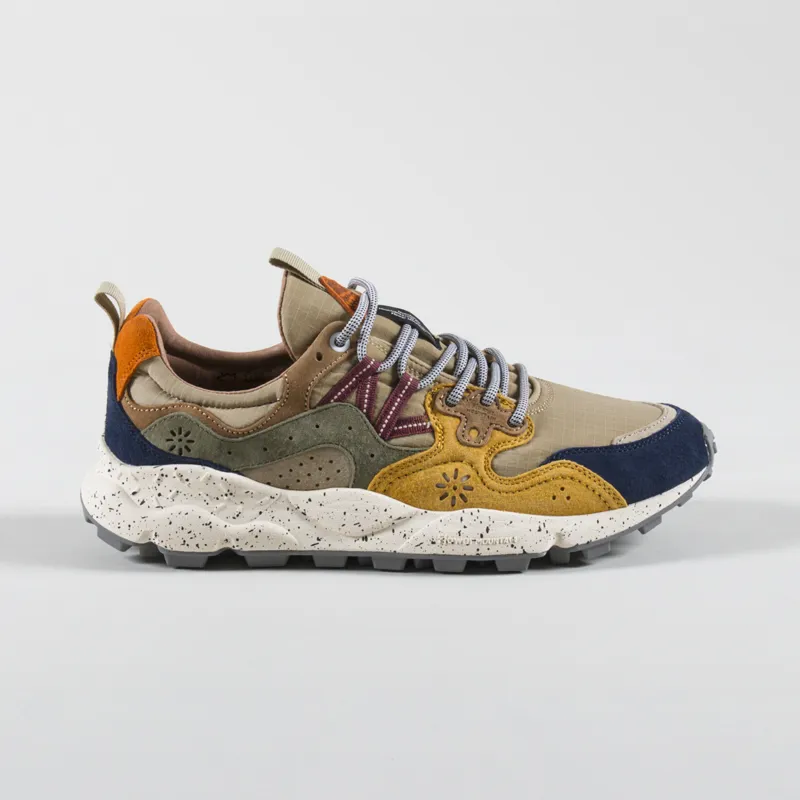 Flower Mountain Yamano 3 Shoes Navy Cream-2