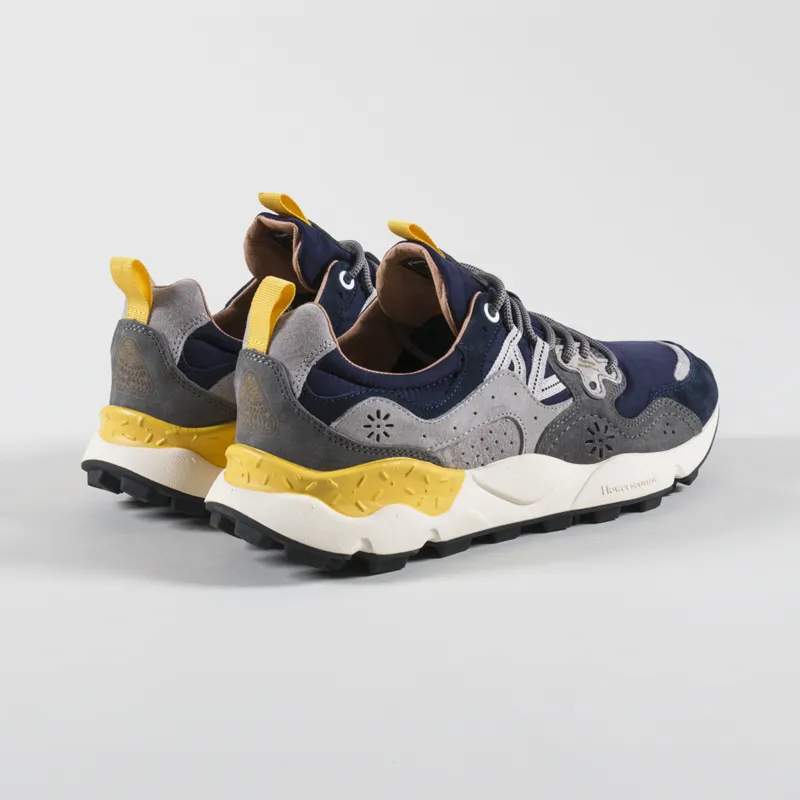 Flower Mountain Yamano 3 Shoes Navy Blue Grey-1