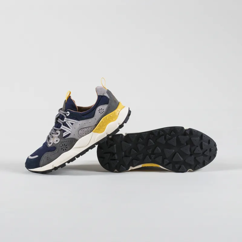 Flower Mountain Yamano 3 Shoes Navy Blue Grey-3
