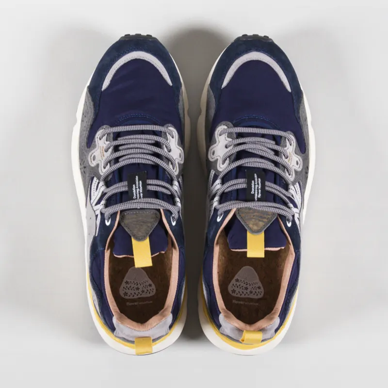 Flower Mountain Yamano 3 Shoes Navy Blue Grey-6