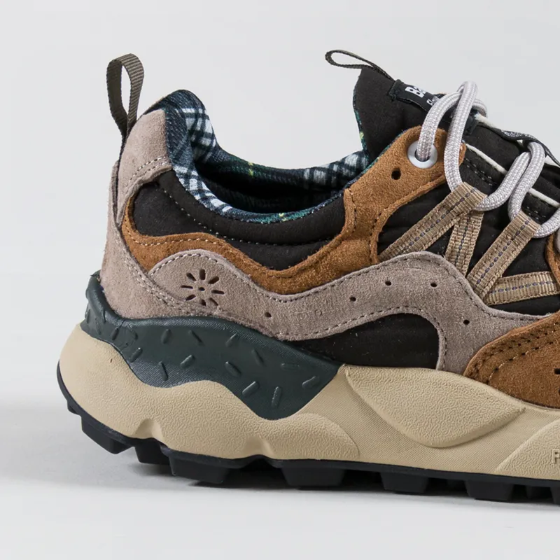 Flower Mountain x Barbour Yamano 3 Shoes Brown Beige-4