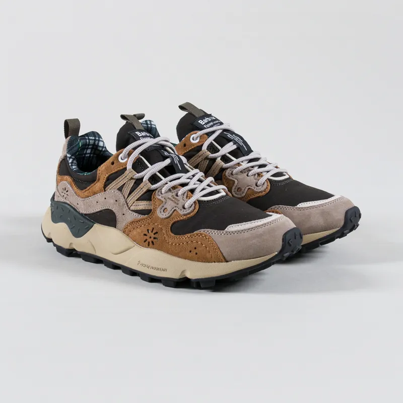 Flower Mountain x Barbour Yamano 3 Shoes Brown Beige