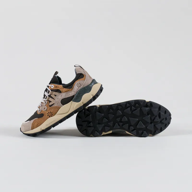 Flower Mountain x Barbour Yamano 3 Shoes Brown Beige-3