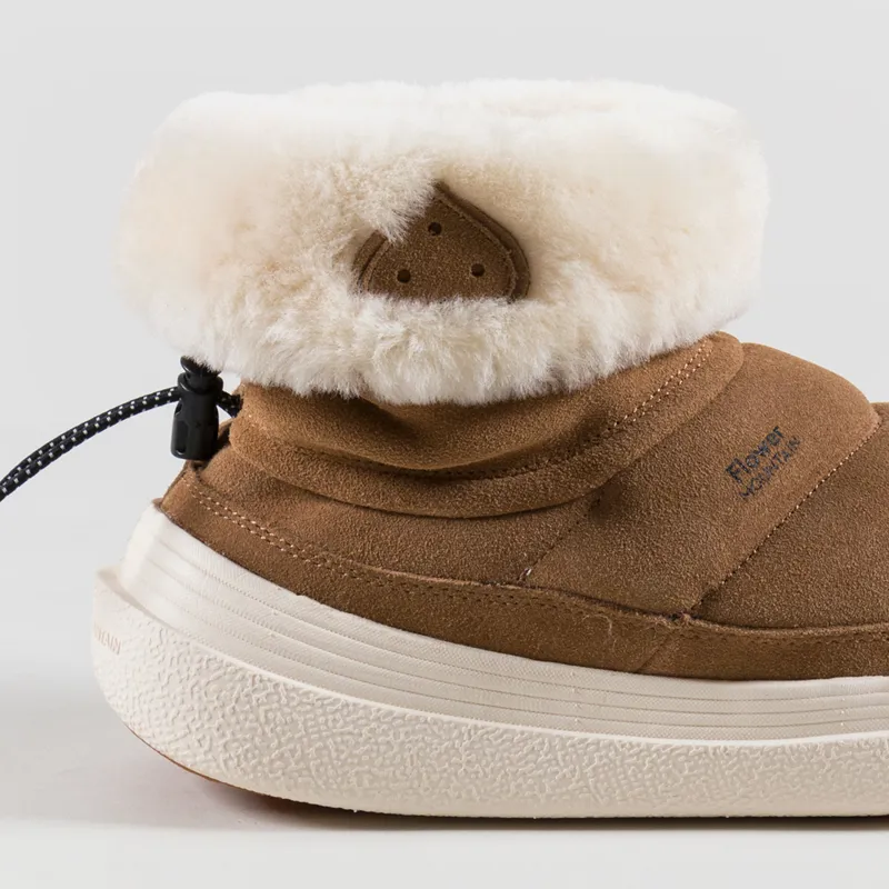 Flower Mountain Womens Fami Mid Boots Brown-5