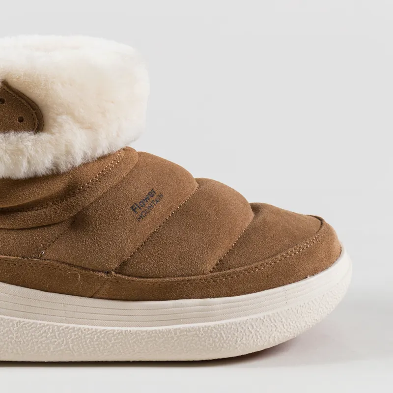 Flower Mountain Womens Fami Mid Boots Brown-6