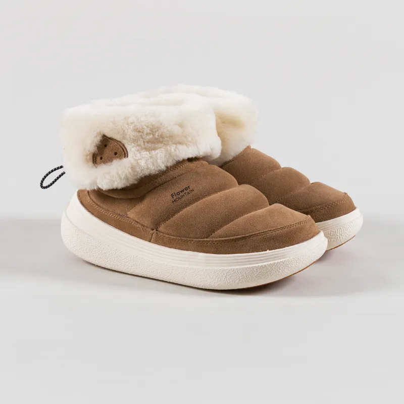 Flower Mountain Womens Fami Mid Boots Brown