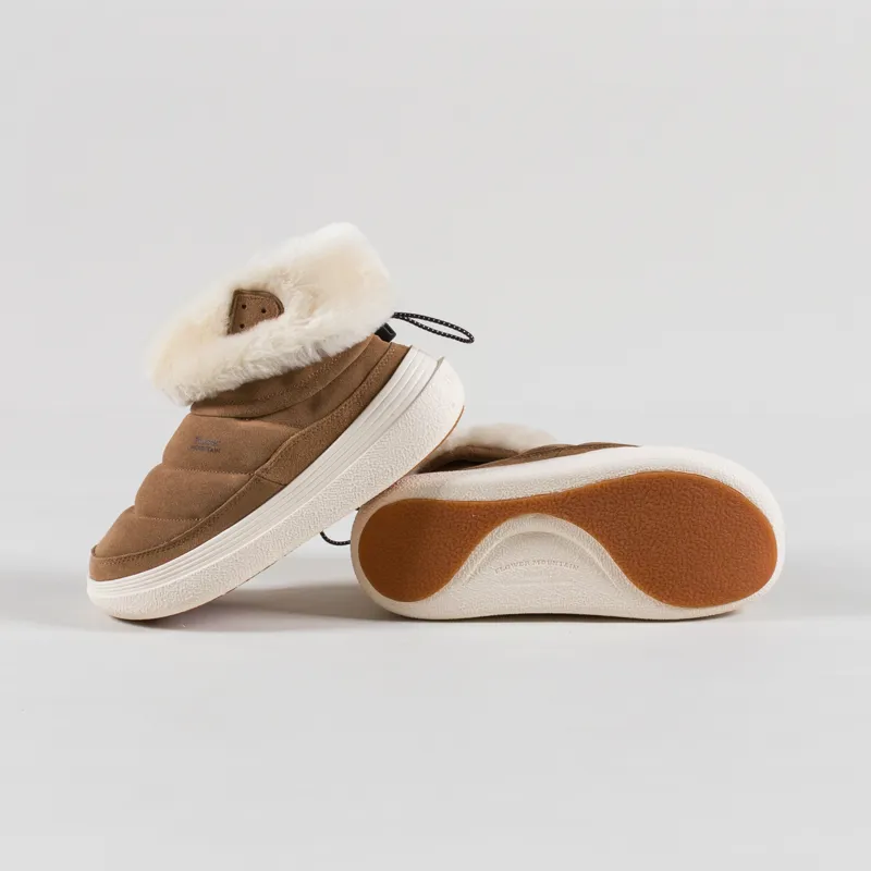 Flower Mountain Womens Fami Mid Boots Brown-4