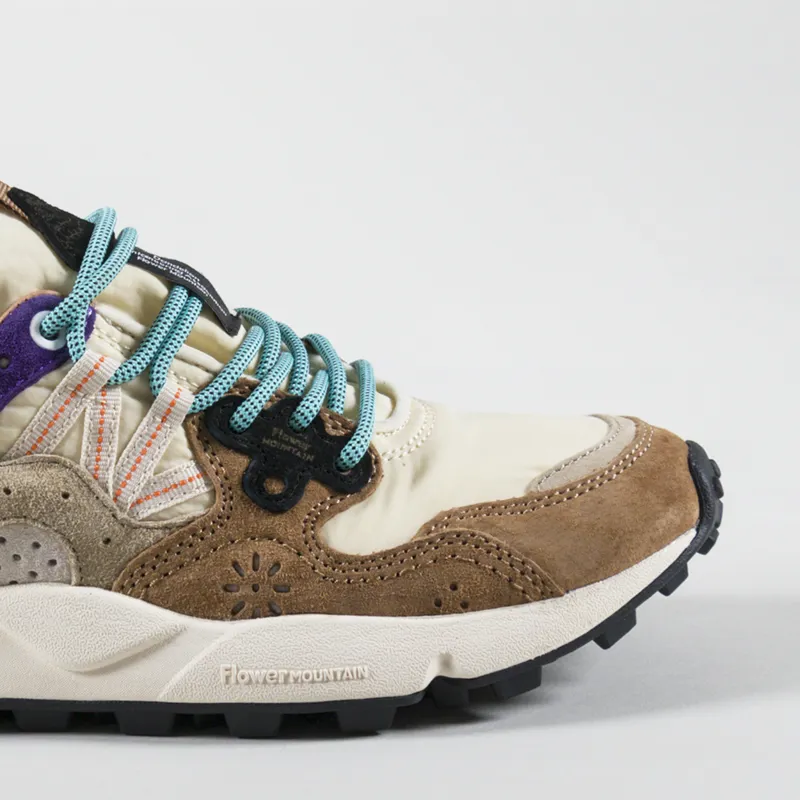 Flower Mountain Womens Yamano 3 Shoes Light Brown Beige Violet-5