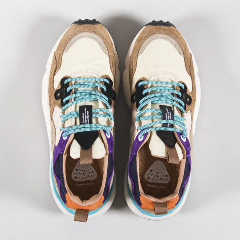 Flower Mountain Womens Yamano 3 Shoes Light Brown Beige Violet-6